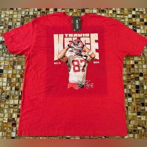 Travis Kelce Kansas City Chiefs 500 Level ‘Heart of the City’ SS T-Shirt~2XL~$30